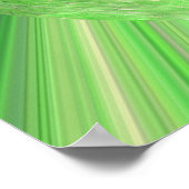 Green Planet art Poster (Hoek)