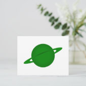 Green Planet Briefkaart (Staand voorkant)