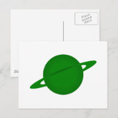 Green Planet Briefkaart (Voorkant / Achterkant)
