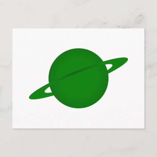 Green Planet Briefkaart (Voorkant)