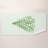 Green plant in the shape of a bouquet. badhanddoek (Badhanddoek)