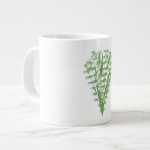 Green plant in the shape of a bouquet.