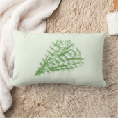Green plant in the shape of a bouquet. kussen (Deken)