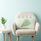 Green plant in the shape of a bouquet. kussen (Stoel)