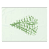 Green plant in the shape of a bouquet. tafelkleed (Voorkant (Horizontaal))