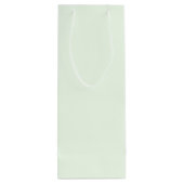 Green plant in the shape of a bouquet. wijn cadeautas (Achterkant)