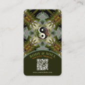 Green Plant Medicine Holistic Naturopathic Visitekaartje (Voorkant)