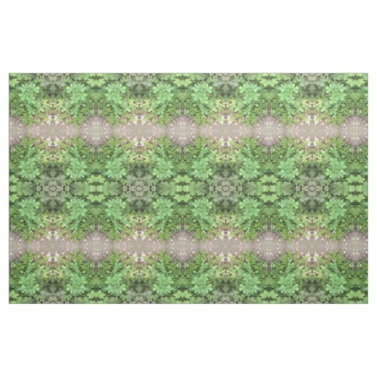Green Planten Fabric Stof (Fat Quarter)