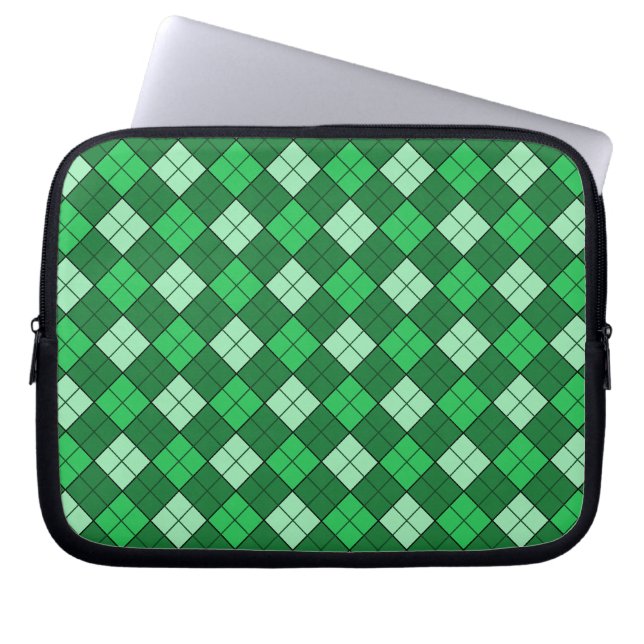 Green Play Laptop Sleeve (Voorkant)