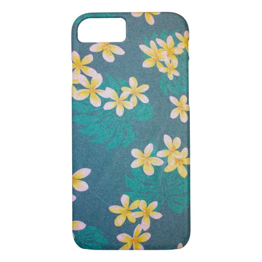 Green Plumeria Hawaii Case-Mate iPhone Case (Achterkant)