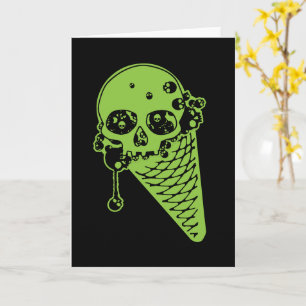 Green Poison Ice Cream Cone Kaart