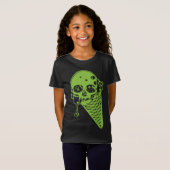 Green Poison Ice Cream Cone T-Shirt (Voorkant volledig)