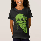 Green Poison Ice Cream Cone T-Shirt (Voorkant)