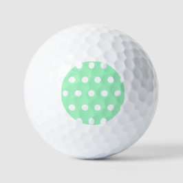 Green Poka Dots Golfballen