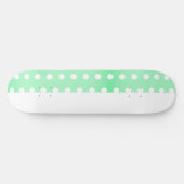 Green Poka Dots Persoonlijk Skateboard (Horizontaal)