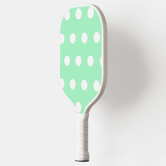 Green Poka Dots Pickleball Paddle (Links)
