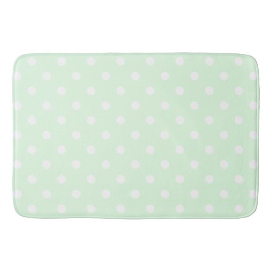 Green Polka Dot Badmat (Voorkant)