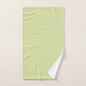 Green Polka Dot Elephant Bath Towel Set Bad Handdoek (Handdoek)
