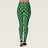 Green Polka Dot Leggings (Achterkant)