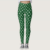 Green Polka Dot Leggings (Voorkant)