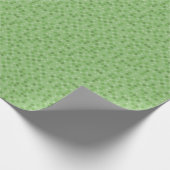 Green Polka Dots Cadeaupapier (Hoek)