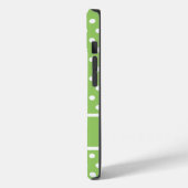 Green Polka Dots Case-Mate iPhone Case (Achterkant / Links)