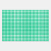 Green Polka Dots Inpakpapier Vel (Voorkant 2)