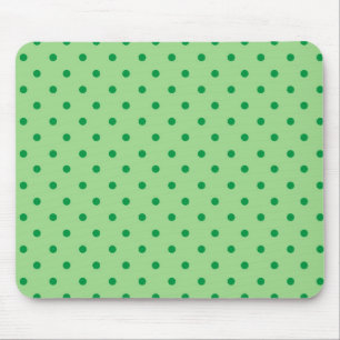 Green Polka Dots Muismat