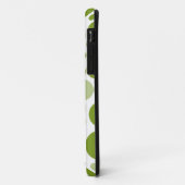Green Polka Dots on White Case-Mate iPhone Case (Achterkant/links)