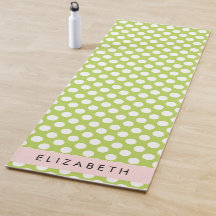 Green Polka Dots, Polka Dot Pattern, Jouw naam