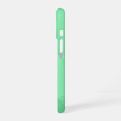 Green Polygon Geometric iPhone 16 Hoesje (Linkerkant)
