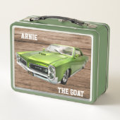 Green Pontiac GTO - The GOAT (Achterkant)