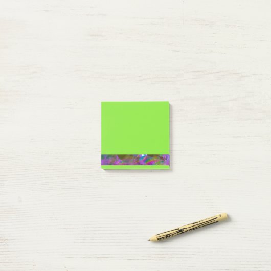 Green Post-it Note Pad (Op bureau)