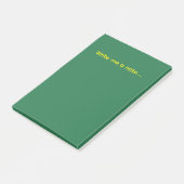 Green Post-it® Notes (Schuin)