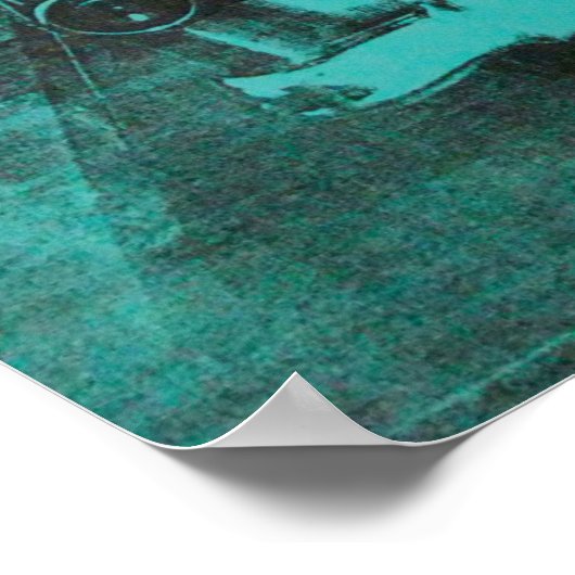 Green Poster (Hoek)