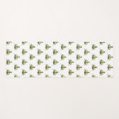 Green Praying Mantis Yogamat (Voorkant (horizontaal))