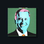 Green President Biden Pop Art Canvas Afdruk<br><div class="desc">Politieke Pop Art Gear en Politieke Gifts van PolitiClothes.com & PolitiCardz.com Vind de meest unieke verkiezingen en politieke cadeaus, waaronder: politieke T-shirts, politieke Bumperstickers, politieke Buttonnen, politieke Posters, politieke spelden, politieke Kaarten, politieke Mokken, politieke Posters, politieke handtekeningen en nog veel meer! Politieke kunst en kunst: http://www.PolitiClothes.com Politieke Kaarten en geschenken:...</div>