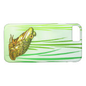 Green Princess Charming Frog iPhone 8/7 Hoesje (Achterkant (Horizontaal))