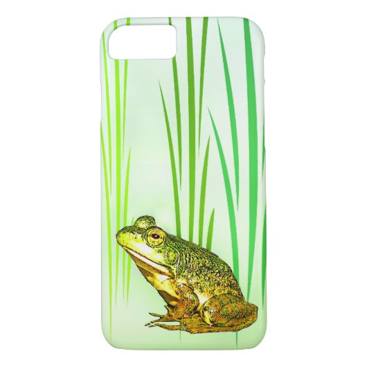 Green Princess Charming Frog iPhone 8/7 Hoesje (Achterkant)