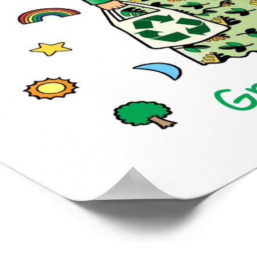 Green Princess Poster (Hoek)