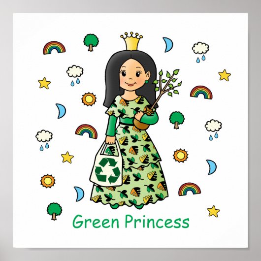 Green Princess Poster (Voorkant)