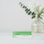 Green Pro Mini Visitekaartje (Staand voorkant)