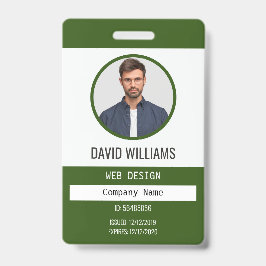 Green | Professioneel fotobedrijf Badge