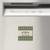 Green Pset Deer Cabin Fridge Magneet (Insitu (Vaatwasser))