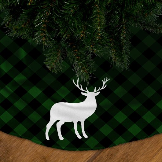 Green Pset en White Stag | Vakantie Kerstboom Rok
