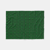 Green Pset Fleece Blanket Deken (Voorkant (Horizontaal))