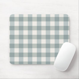 Green Pset Gingham Country Farmhouse Simple Muismat