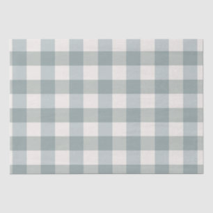 Green Pset Gingham Country Farmhouse Simple Tissuepapier