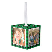 Green Pset Grandouders 4 Kerstmis Decoratie (Achter hoekig)