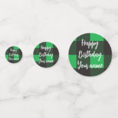 Green Pset Happy Birthday Confetti (Achterkanten)